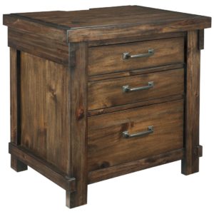 Lakeleigh - Brown - Three Drawer Night Stand