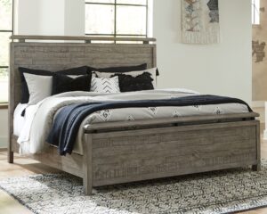 Brennagan - Gray - Queen Panel Bed