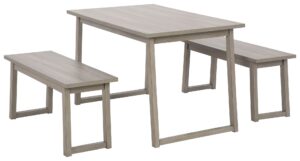 Loratti - Gray - Rect Drm Table Set (Set of 3)