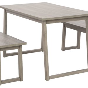 Loratti - Gray - Rect Drm Table Set (Set of 3)