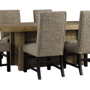 Sommerford - Dark Brown - 7 Pc. - Dining Table, 4 Side Chairs, 2 Arm Chairs