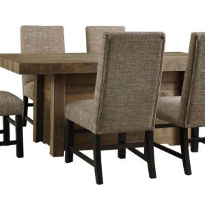 Sommerford - Dark Brown - 7 Pc. - Dining Table, 6 Side Chairs