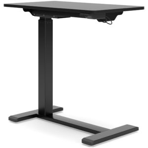 Lynxtyn - Black - Adjustable Height Side Desk