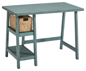 Mirimyn - Teal - Home Office Small Desk