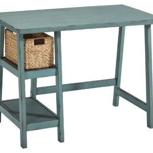Mirimyn - Teal - Home Office Small Desk