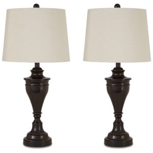Darlita - Bronze Finish - Metal Table Lamp (Set of 2)