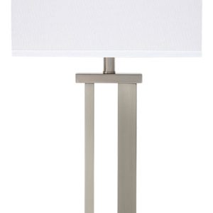 Aniela - Silver Finish - Metal Table Lamp (Set of 2)