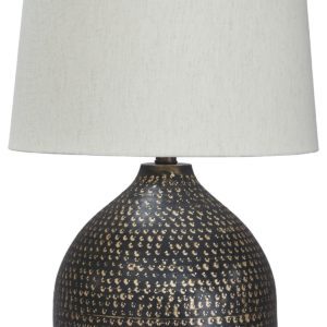 Maire - Black / Gold Finish - Metal Table Lamp