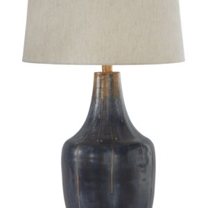 Evania - Indigo - Metal Table Lamp