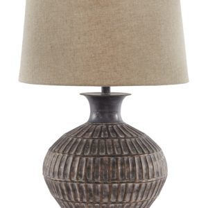 Magan - Antique Bronze Finish - Metal Table Lamp
