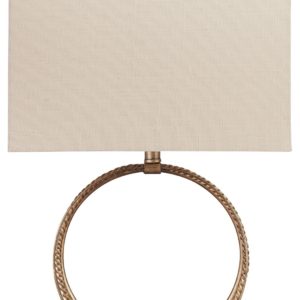 Mahala - Antique Gold Finish - Metal Table Lamp