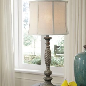 Alinae - Pearl Silver - Poly Table Lamp