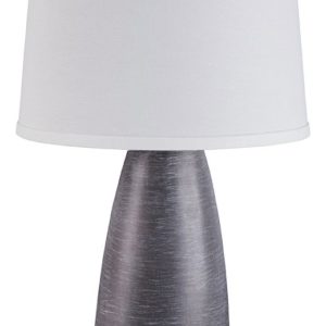 Shavontae - Gray - Poly Table Lamp (Set of 2)