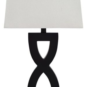 Amasai - Black - Poly Table Lamp (Set of 2)