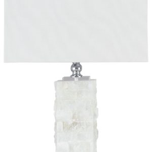 Malise - White - Alabaster Table Lamp