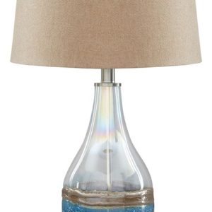 Johanna - Blue / Clear - Glass Table Lamp (Set of 2)