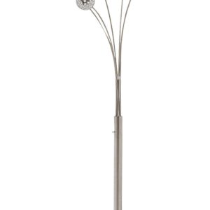 Winter - Silver Finish - Metal Arc Lamp
