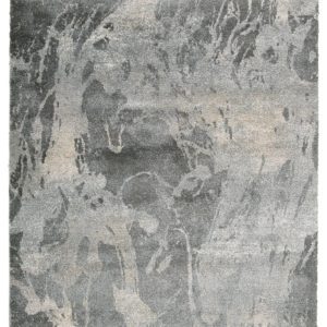Larobin - Charcoal / Beige / Gray - Large Rug