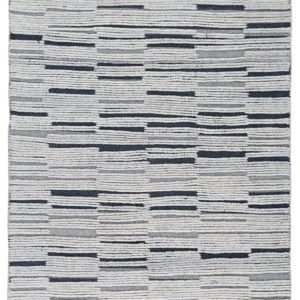 Pomfret - Black / Cream / Gray - Medium Rug
