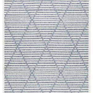Finnlett - Cream / Blue - Large Rug