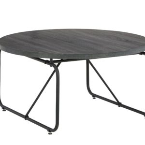 Garvine - Charcoal / Black - Occasional Table Set (Set of 3)