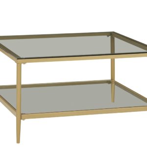 Zerika - Gold Finish - Occasional Table Set (Set of 3)