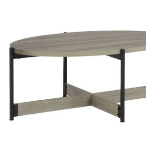 Nevilyn - Gray / Black - Occasional Table Set (Set of 3)