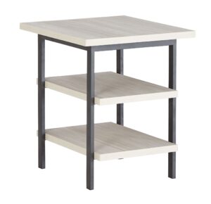 Bayflynn - Whitewash - Rectangular End Table (Set of 2)