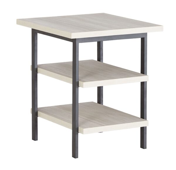 Bayflynn - Whitewash - Rectangular End Table (Set of 2)