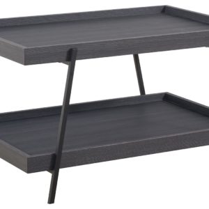Yarlow - Black - Rectangular Cocktail Table