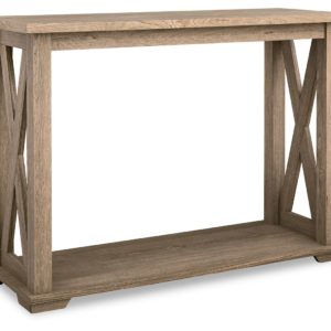 Elmferd - Light Brown - Sofa Table