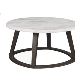 Luvoni - White / Dark Charcoal Gray - Occasional Table Set (Set of 3)