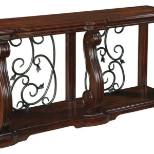 Alymere - Rustic Brown - Sofa Table