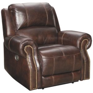 Buncrana - Chocolate - Pwr Recliner/Adj Headrest