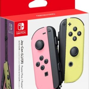 Nintendo - Joy-Con (L)/(R) - Pastel Pink/Pastel Yellow