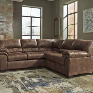Bladen - Coffee - Left Arm Facing Sofa 2 Pc Sectional