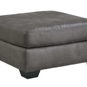 Bladen - Slate - Oversized Accent Ottoman