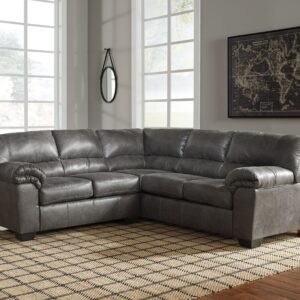 Bladen - Slate - Right Arm Facing Sofa 2 Pc Sectional