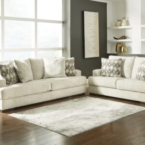 Caretti - Parchment - 2 Pc. - Sofa, Loveseat