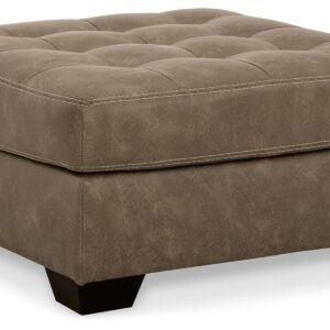 Keskin - Sand - Oversized Accent Ottoman
