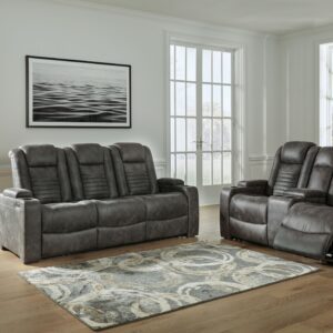 Soundcheck - Storm - 2 Pc. - Power Reclining Sofa, Loveseat