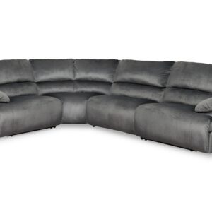 Clonmel - Charcoal - 4-Piece Power Reclining Sectional