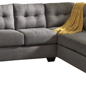 Maier - Charcoal - 2-Piece Sleeper Sectional With Chaise