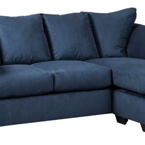 Darcy - Blue - Sofa Chaise