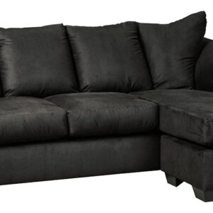Darcy - Black - Sofa Chaise