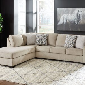 Decelle - Putty - Left Arm Facing Corner Chaise 2 Pc Sectional