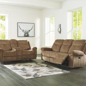 Huddle-up - Nutmeg - 2 Pc. - Reclining Sofa, Loveseat