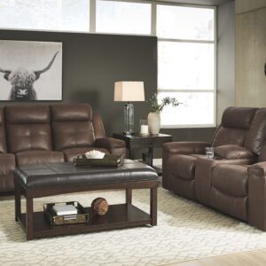 Jesolo - Coffee - 2 Pc. - Reclining Sofa, Loveseat