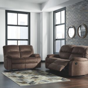 Bolzano - Coffee - 2 Pc. - Reclining Sofa, Loveseat