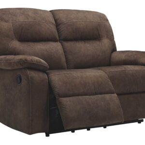 Bolzano - Coffee - Reclining Loveseat